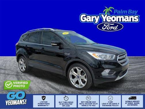 Shadow Black 2017 Ford Escape Titanium