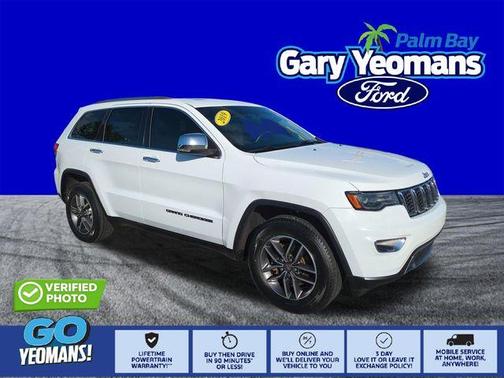 Bright White Clearcoat 2019 Jeep Grand Cherokee Limited
