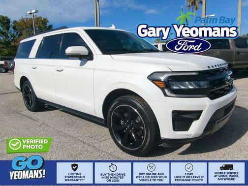 White Metallic 2023 Ford Expedition Max Limited