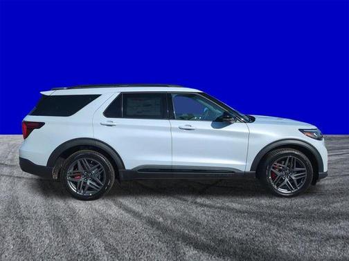 Space White Metallic 2026 Ford Explorer ST