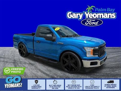 Blue Metallic 2019 Ford F-150 XL