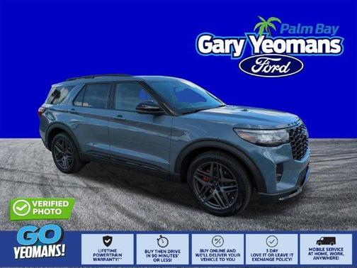 Vapor Blue Metallic 2026 Ford Explorer ST