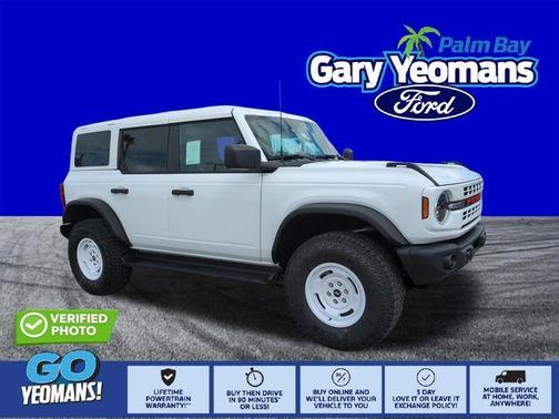 Oxford White 2026 Ford Bronco Heritage Edition