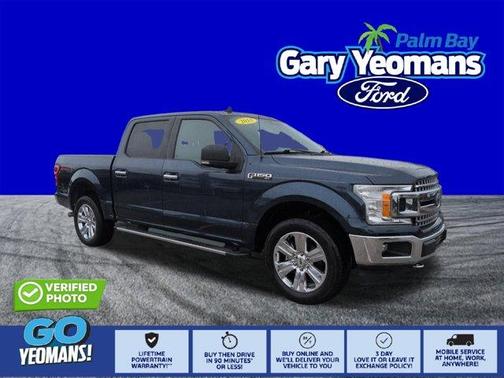 Blue Jeans Metallic 2019 Ford F-150 XLT