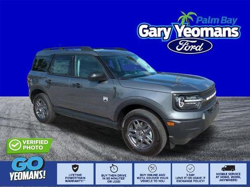 Carbonized Gray Metallic 2026 Ford Bronco Sport Big Bend