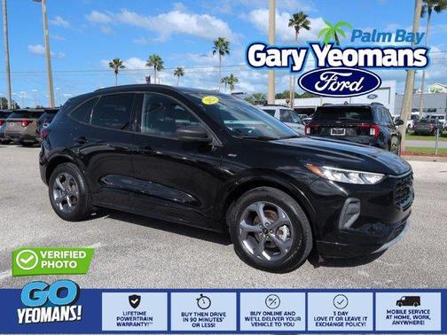 Agate Black Metallic 2023 Ford Escape ST-Line