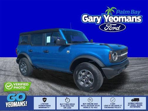 Velocity Blue Metallic 2026 Ford Bronco Big Bend