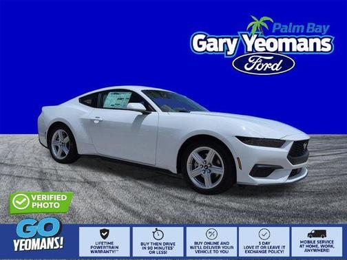 Oxford White 2026 Ford Mustang EcoBoost Premium