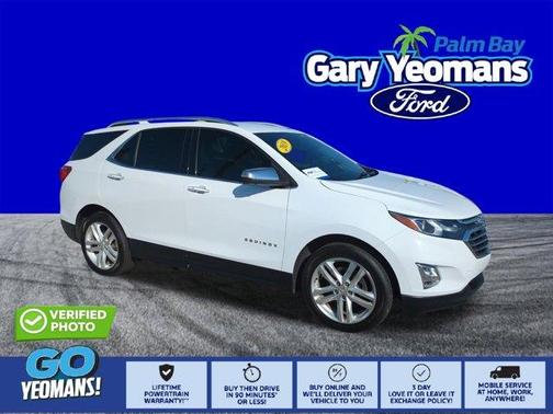 Summit White 2019 Chevrolet Equinox Premier w/2LZ