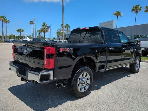 Black Metallic 2024 Ford F-350 Lariat Super Duty