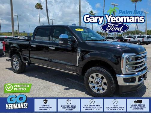 Black Metallic 2024 Ford F-350 Lariat Super Duty