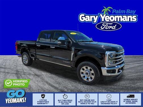 Black Metallic 2024 Ford F-350 Lariat Super Duty