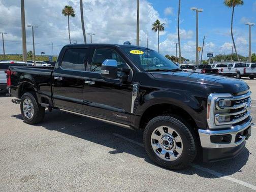 Black Metallic 2024 Ford F-350 Lariat Super Duty