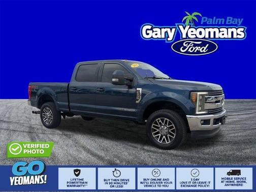 Blue Jeans Metallic 2018 Ford F-250 Lariat