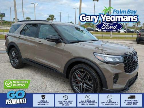 Gray 2026 Ford Explorer ST