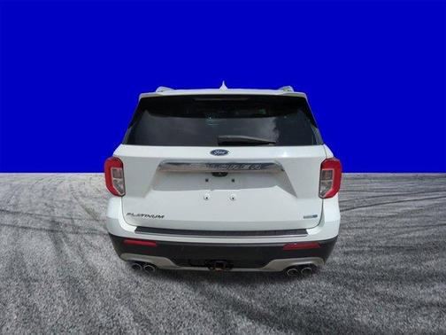 Star White 2020 Ford Explorer Platinum