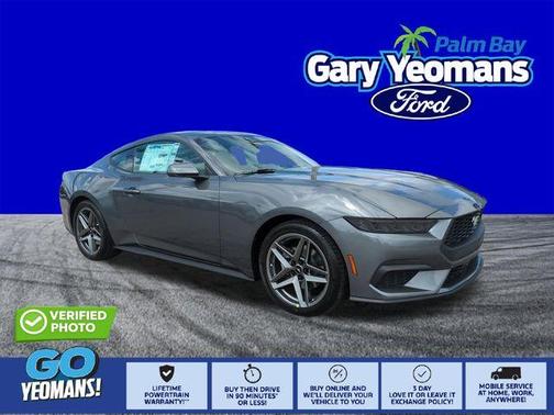 Carbonized Gray Metallic 2026 Ford Mustang EcoBoost