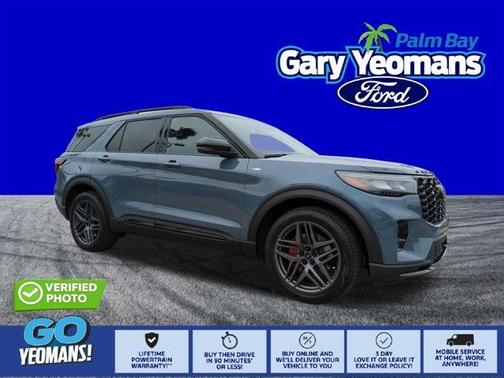 Vapor Blue Metallic 2026 Ford Explorer ST-Line