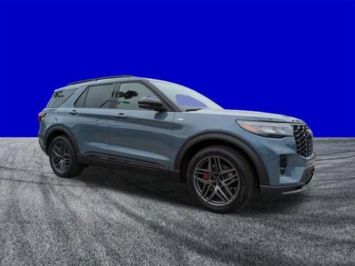 Vapor Blue Metallic 2026 Ford Explorer ST-Line