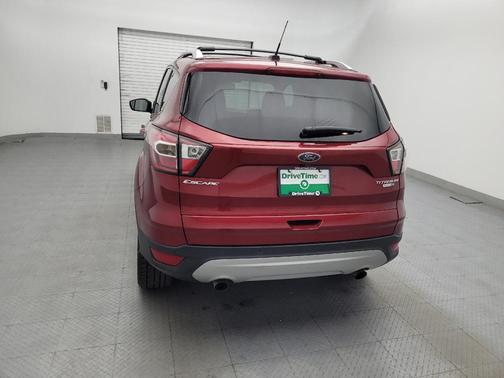 Red 2017 Ford Escape Titanium