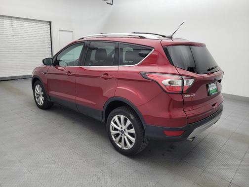 Red 2017 Ford Escape Titanium