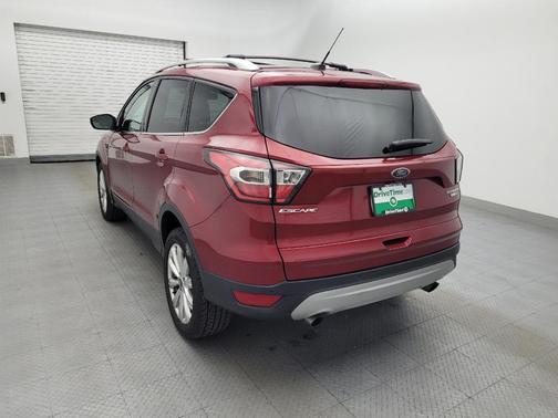 Red 2017 Ford Escape Titanium