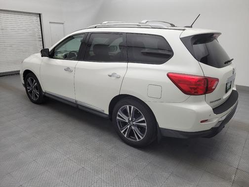 Pearl White 2018 Nissan Pathfinder Platinum