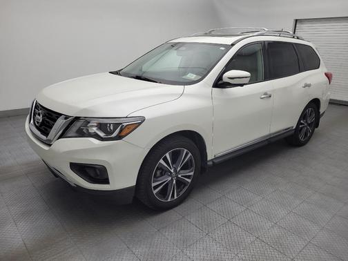 Pearl White 2018 Nissan Pathfinder Platinum