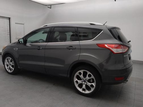 White Platinum Metallic Tri-Coat 2015 Ford Escape Titanium