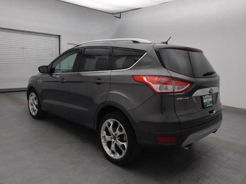 White Platinum Metallic Tri-Coat 2015 Ford Escape Titanium