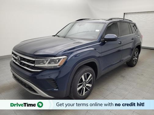 Tourmaline Blue Metallic 2022 Volkswagen Atlas 2.0T SE