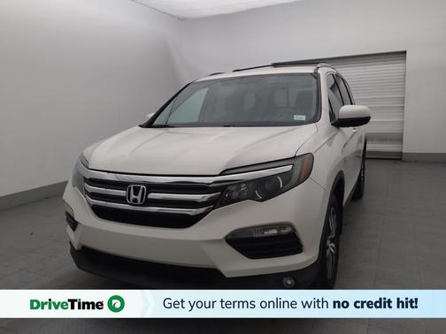 White Diamond Pearl 2018 Honda Pilot EX