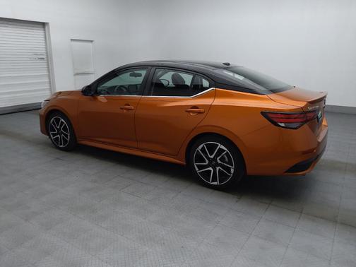 Monarch Orange Metallic/Super Black 2024 Nissan Sentra SR
