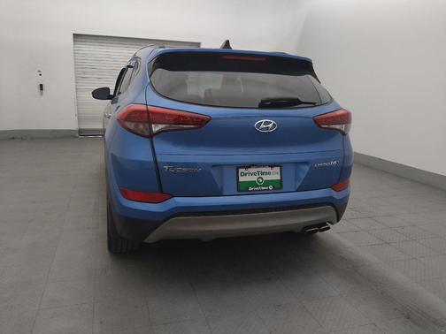 Blue 2018 Hyundai TUCSON Limited