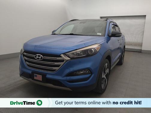 Blue 2018 Hyundai TUCSON Limited
