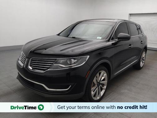 Black 2017 Lincoln MKX Reserve
