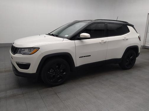 White Clearcoat 2021 Jeep Compass Latitude