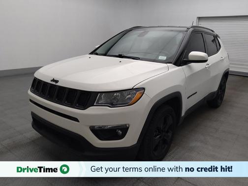 White Clearcoat 2021 Jeep Compass Latitude