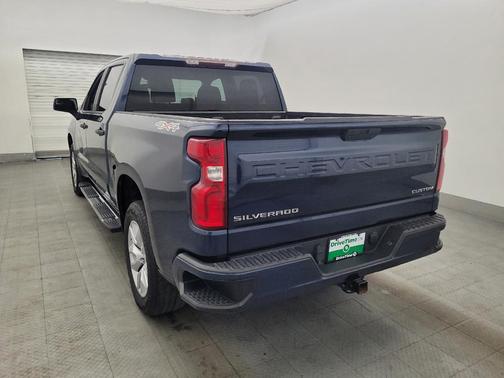 Northsky Blue Metallic 2021 Chevrolet Silverado 1500 Custom