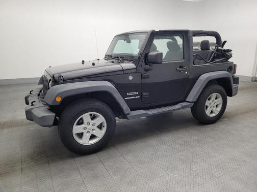 Black Clearcoat 2017 Jeep Wrangler Sport