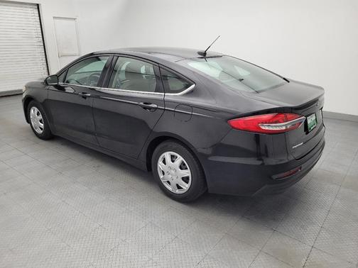 Agate Black 2019 Ford Fusion S