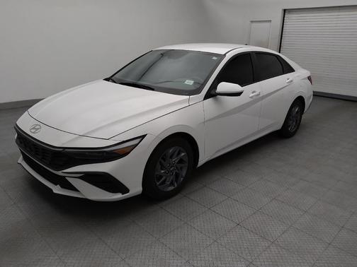Serenity White 2024 Hyundai ELANTRA SEL