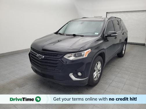 Mosaic Black Metallic 2019 Chevrolet Traverse LT Cloth