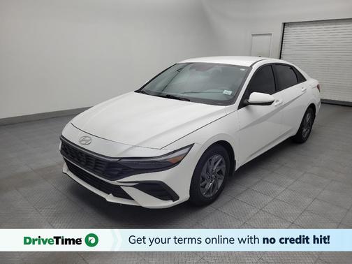 Serenity White 2024 Hyundai ELANTRA SEL