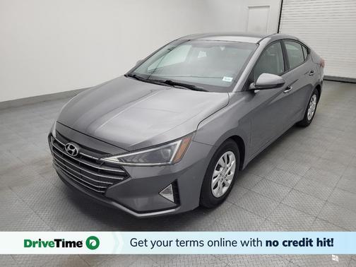 Gray 2019 Hyundai ELANTRA SE
