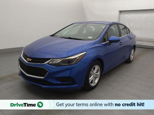 Blue 2017 Chevrolet Cruze LT