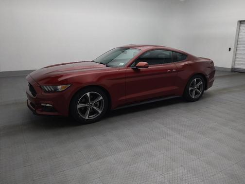 Red 2016 Ford Mustang EcoBoost