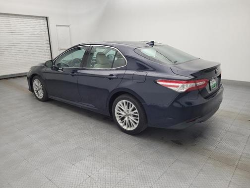 Blue 2020 Toyota Camry XLE