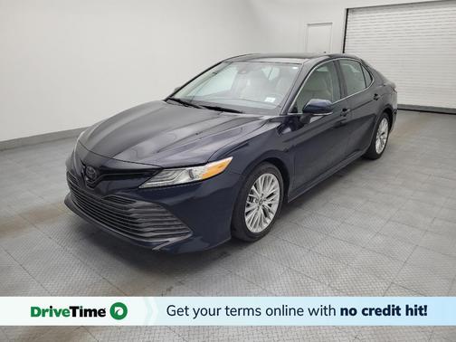 Blue 2020 Toyota Camry XLE