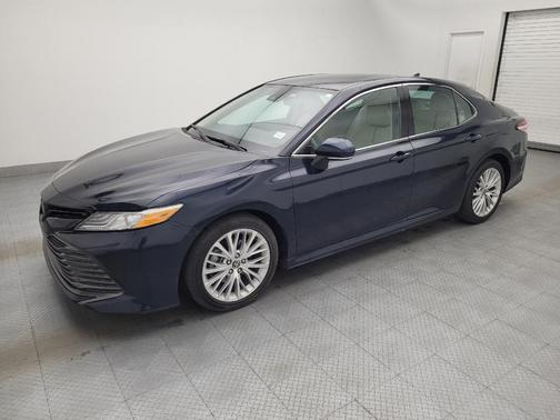 Blue 2020 Toyota Camry XLE